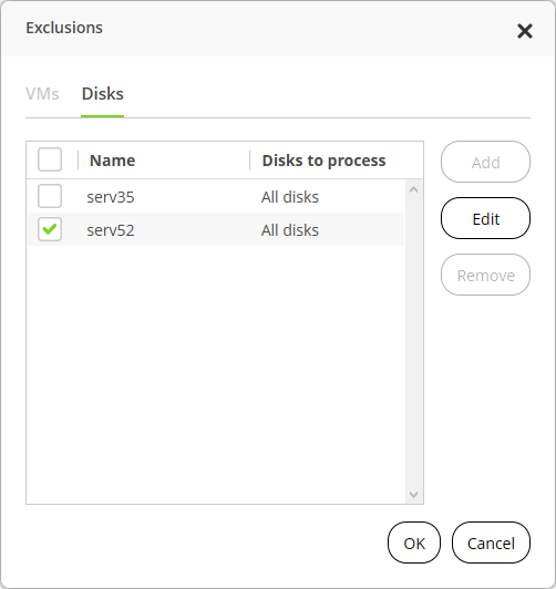 Adding VMs to Backup Job