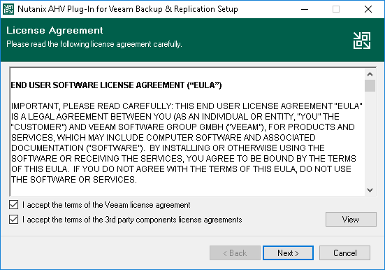 Step 2. Install Nutanix AHV Plug-In