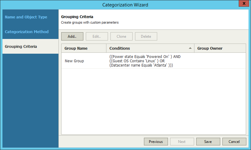 Multiple-Condition Categorization