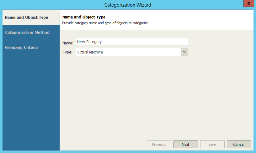 Single-Parameter Categorization
