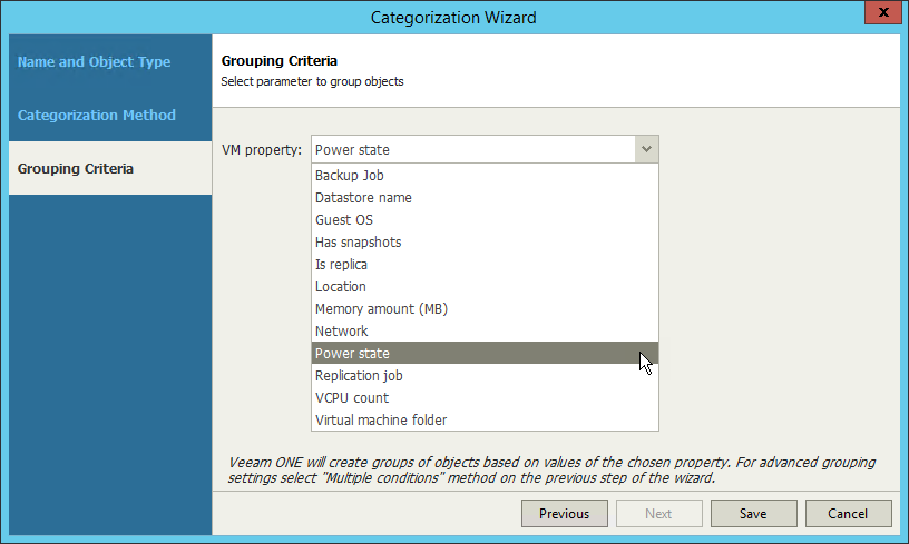 Single-Parameter Categorization