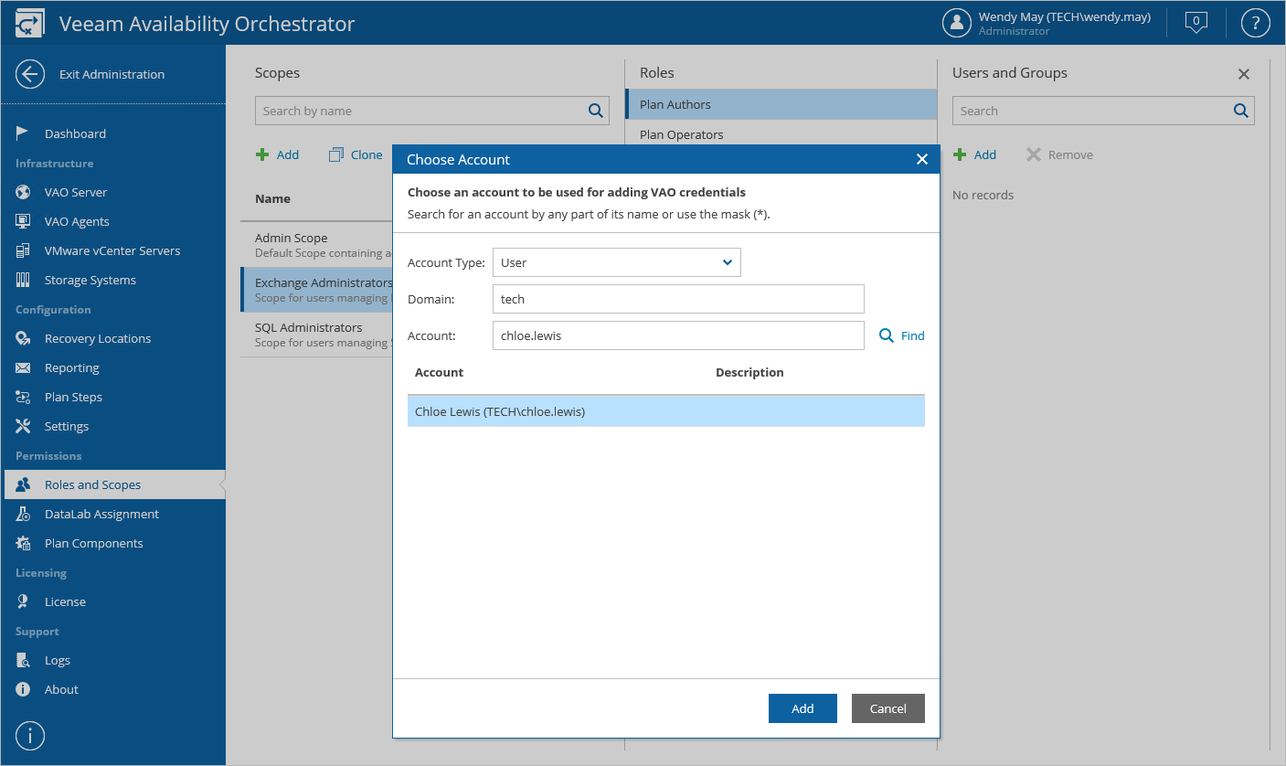 Assigning User Roles and Permissions