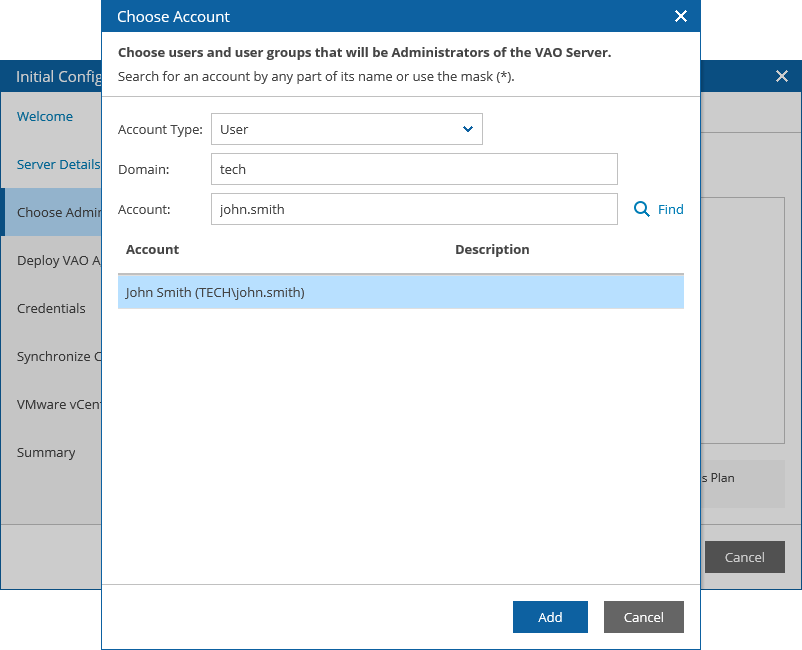 Registering VAO Server