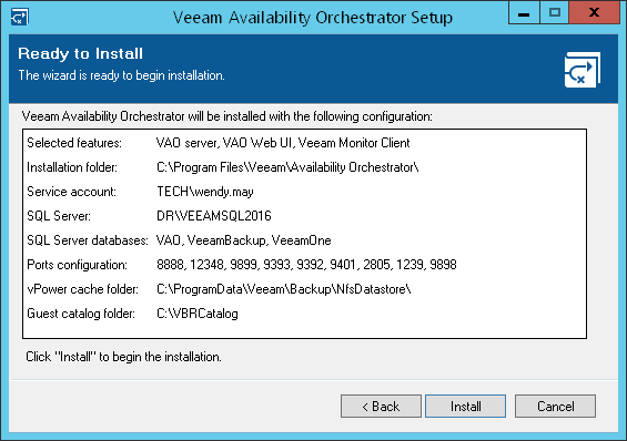 Step 13. Review Advanced Installation Summary