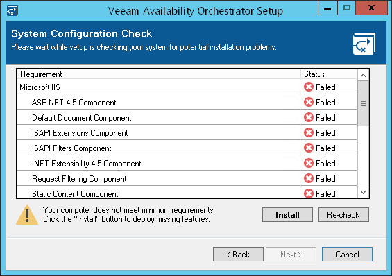Step 5. Perform System Configuration Check