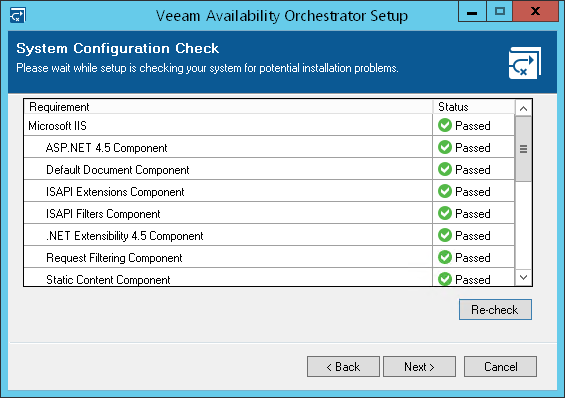 Step 5. Perform System Configuration Check