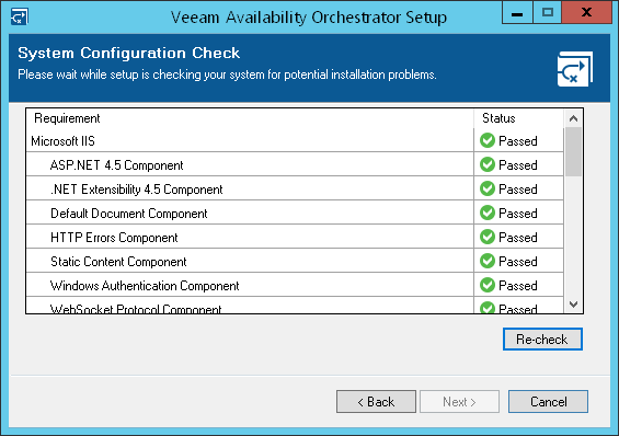 Step 5. Perform System Configuration Check