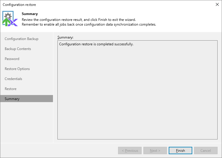 Step 8. Finish Working with Wizard