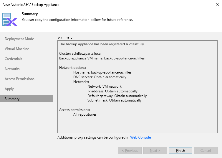 Step 8. Finish Working with Wizard
