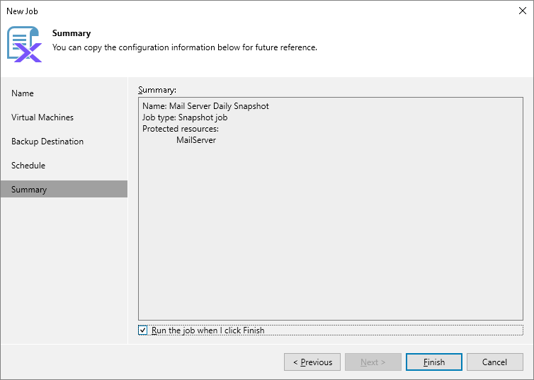 Step 6. Finish Working with Wizard