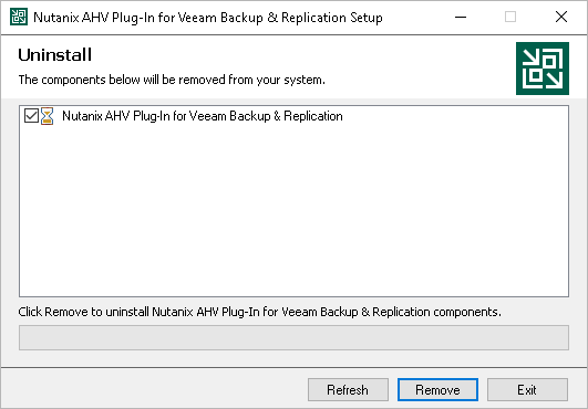 Uninstalling Nutanix AHV Plug-In