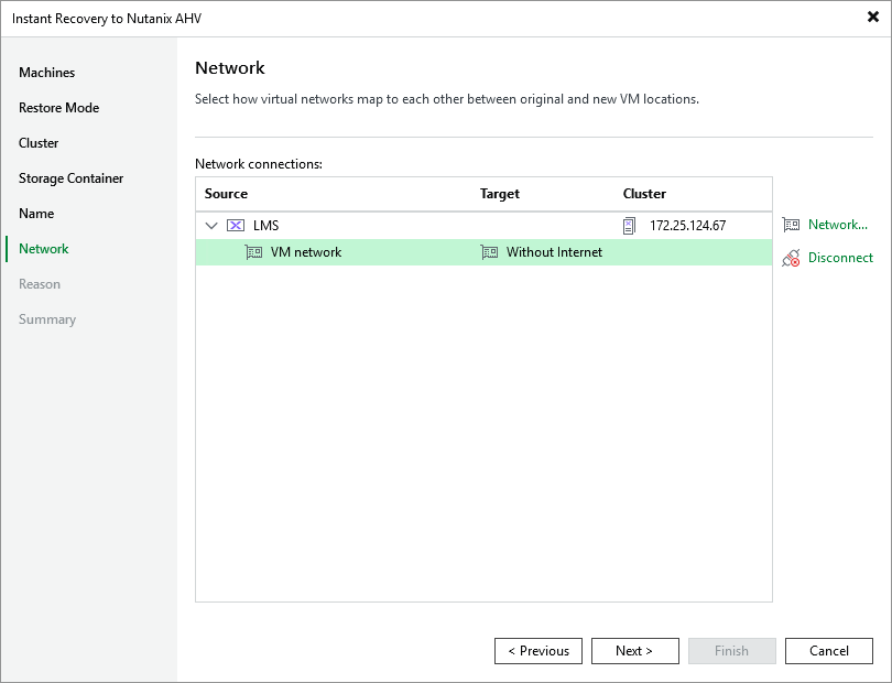 Step 7. Configure Network Settings
