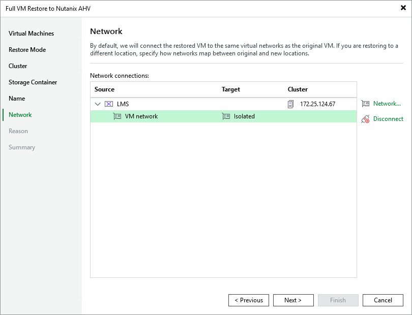 Step 7. Configure Network Settings