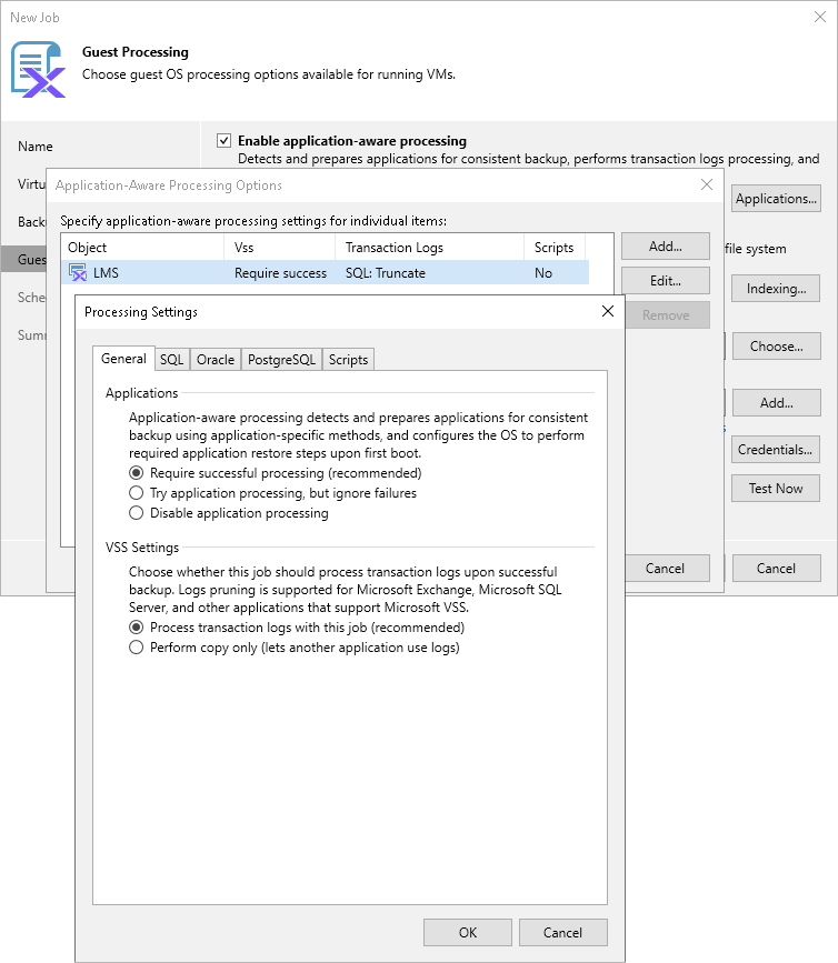 Step 5a. Enable Application-Aware Processing