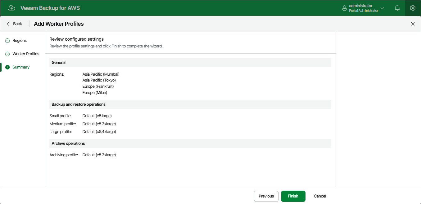 Adding Worker Profiles