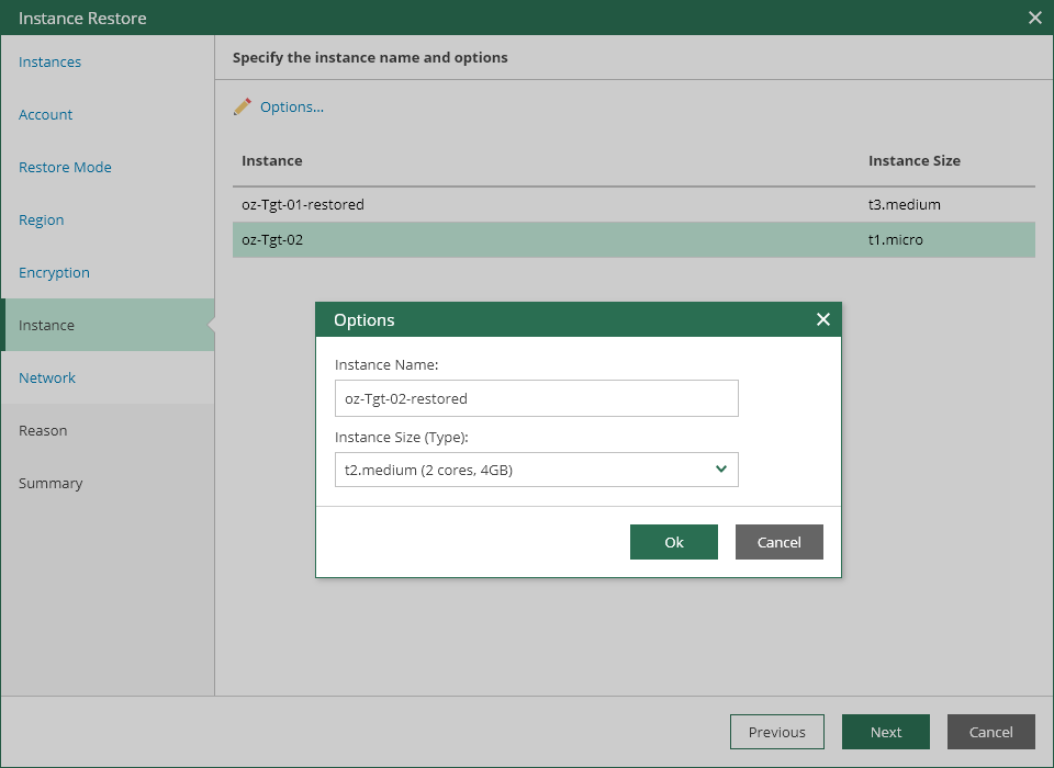 Step 7. Specify Instance Name and Type