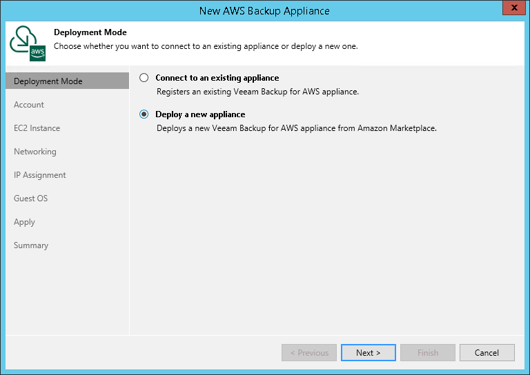 Step 2. Specify Deployment Mode