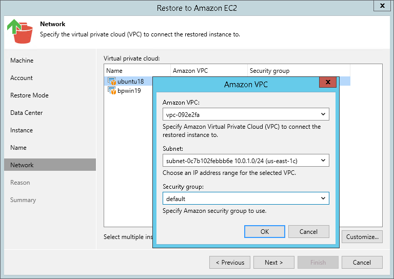 Step 8. Specify Network Settings