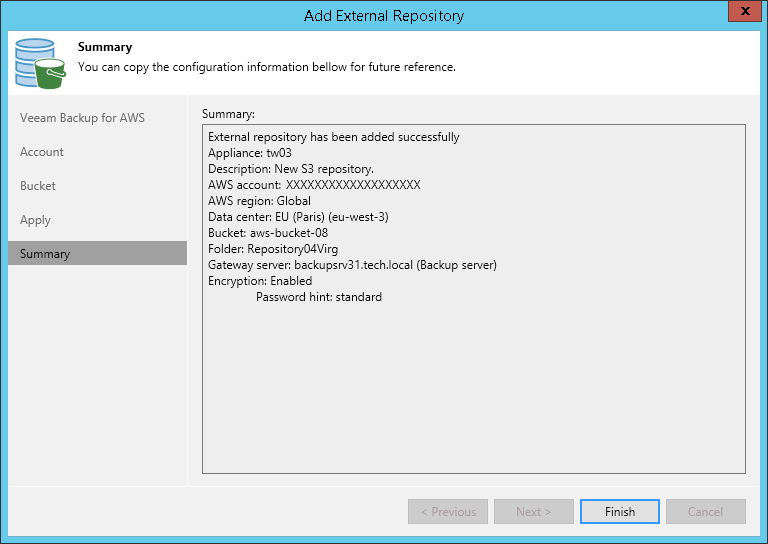 Step 6. Finish Working with Wizard