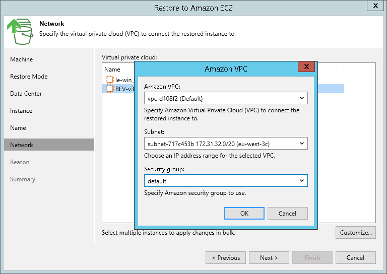 Step 8. Specify Network Settings