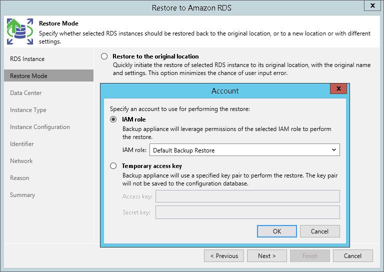 Step 4. Specify IAM Identity