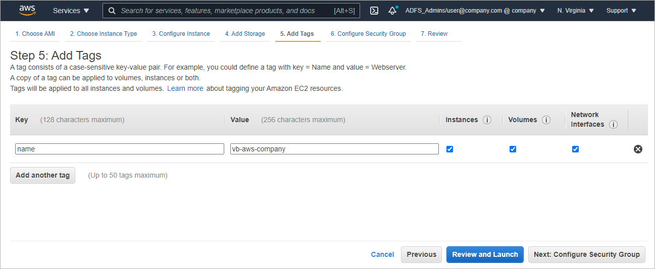 Installing Veeam Backup for AWS from AMI