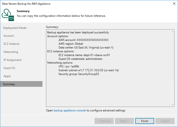 Step 9. Finish Working with Wizard