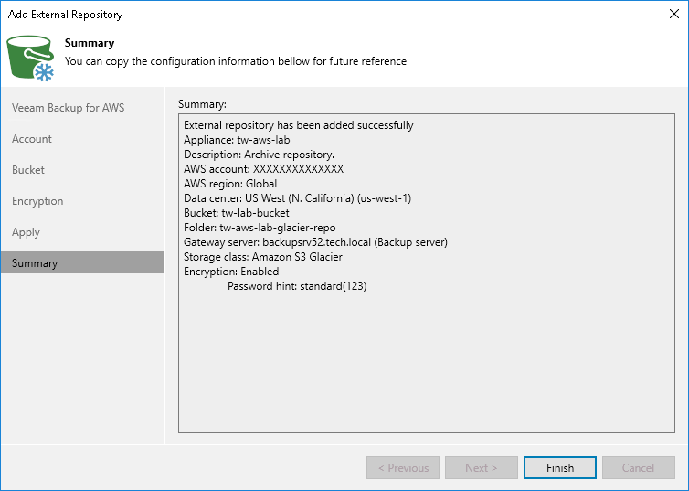 Step 7. Finish Working with Wizard