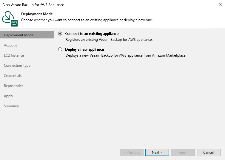 Step 2. Specify Deployment Mode