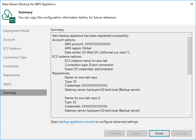 Step 9. Finish Working with Wizard