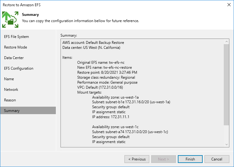 Step 10. Finish Working with Wizard