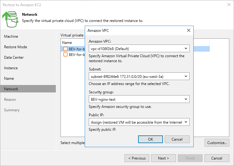 Step 8. Configure Network Settings