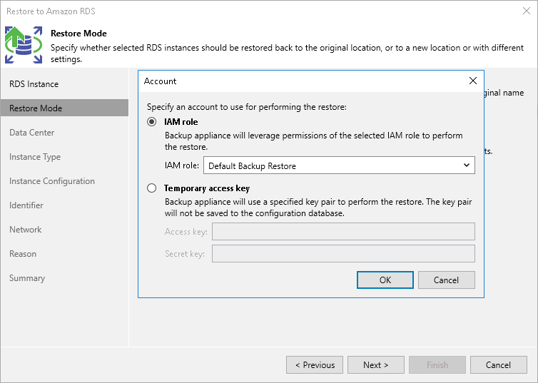 Step 4. Specify IAM Identity