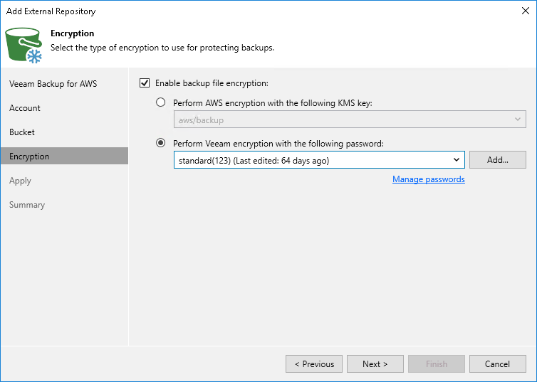 Step 6. Configure Data Encryption
