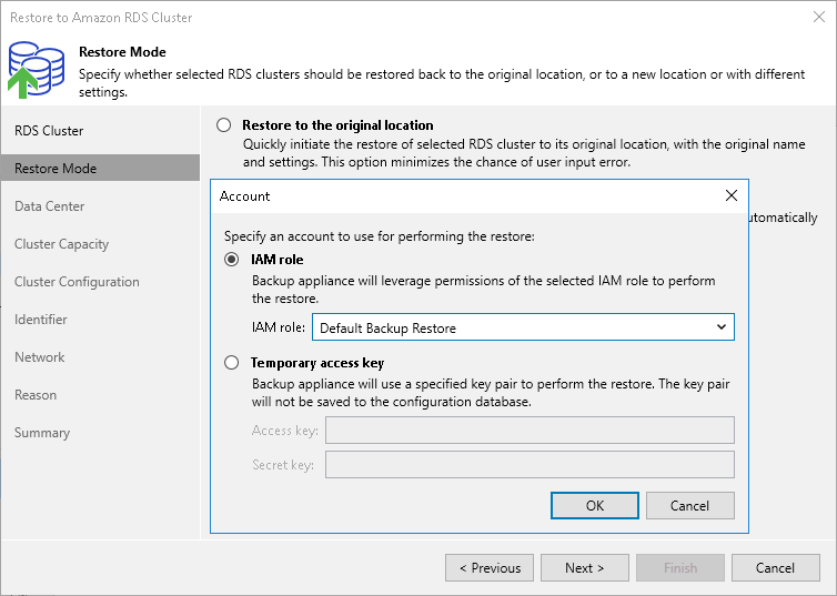Step 4. Specify IAM Identity