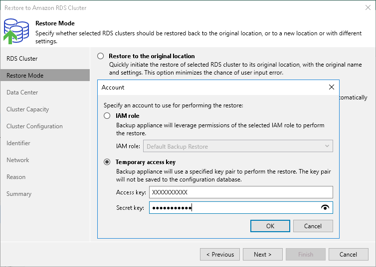 Step 4. Specify IAM Identity