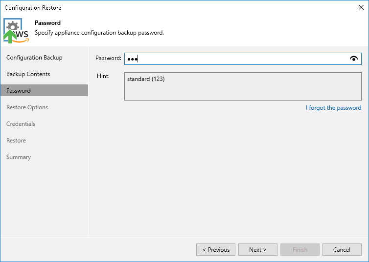 Step 4. Specify Password