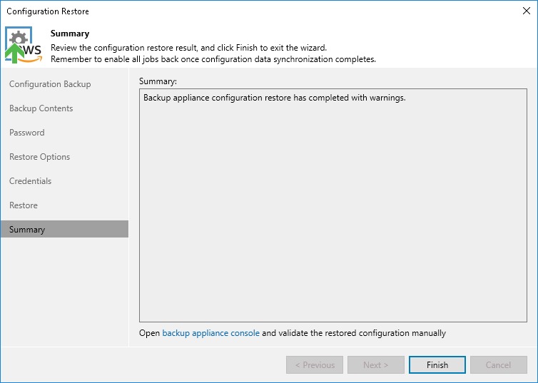 Step 8. Finish Working with Wizard