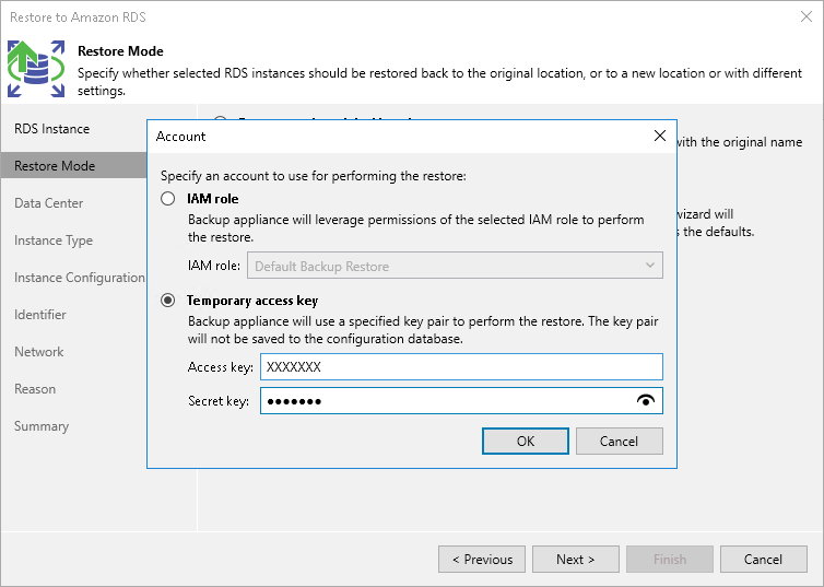 Step 4. Specify IAM Identity