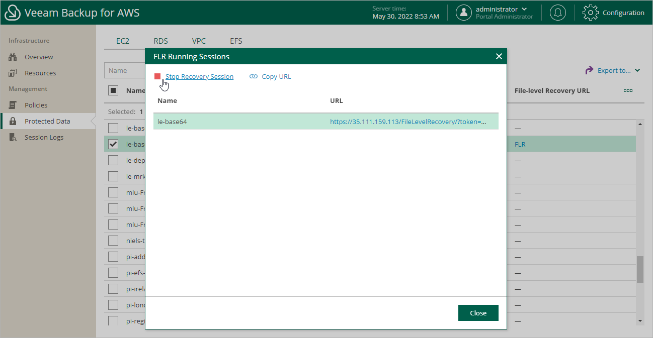 Restoring EFS Files and Folders
