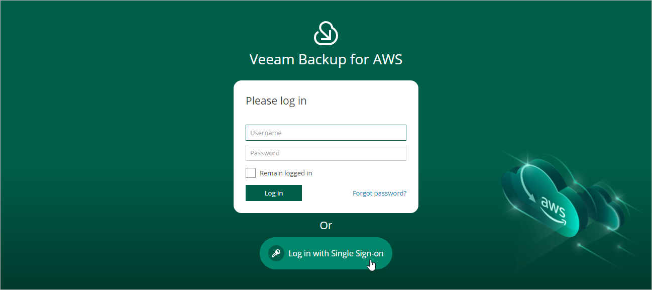 Logging In Using SSO