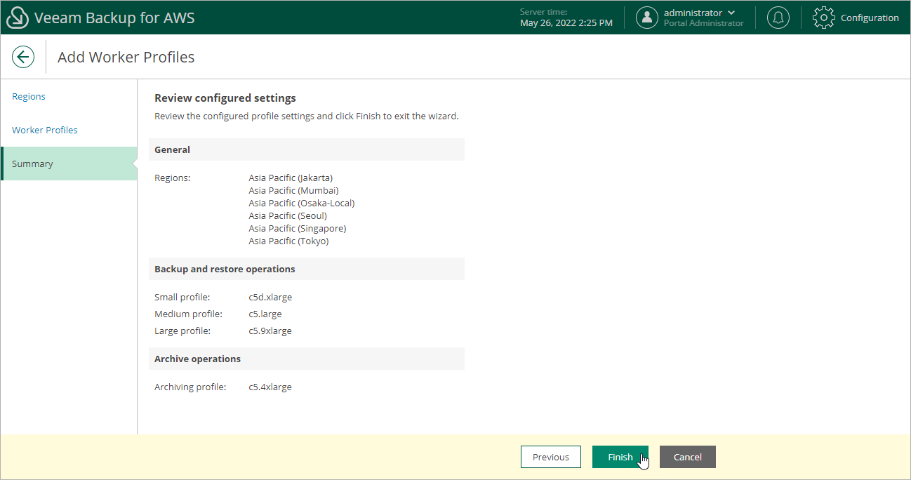 Adding Worker Profiles