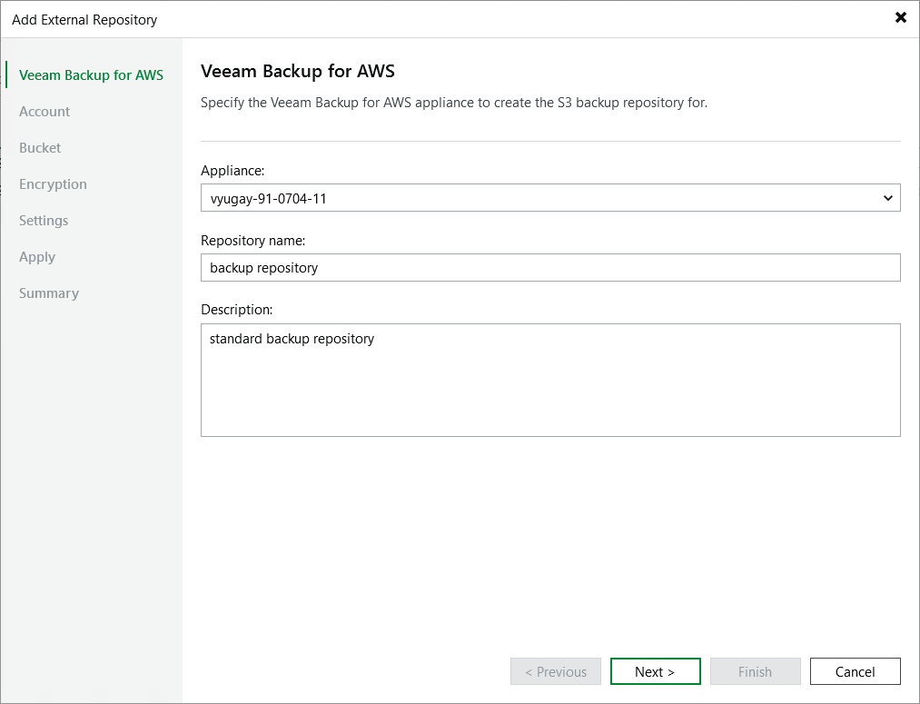 Step 2. Specify Repository Details