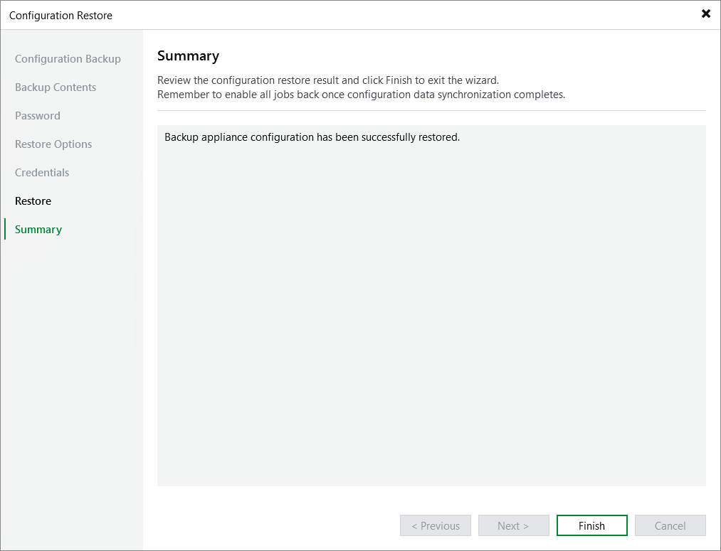 Step 8. Finish Working with Wizard