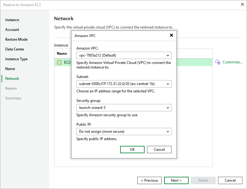 Step 8. Configure Network Settings