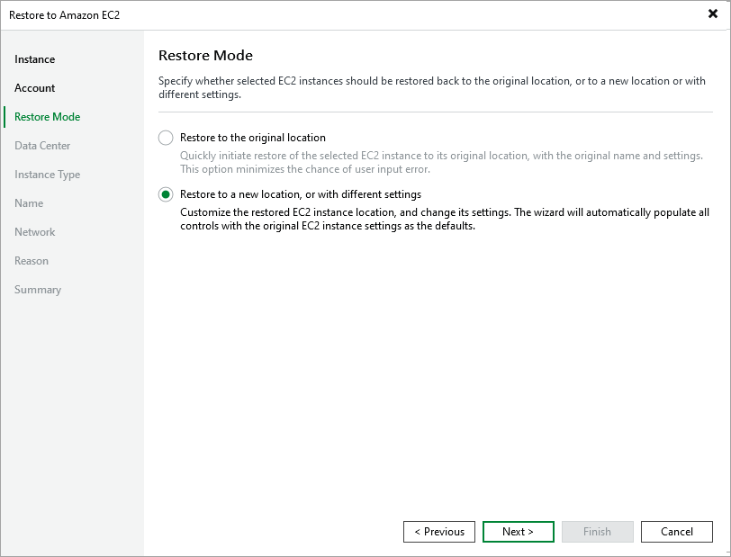 Step 4. Choose Restore Mode