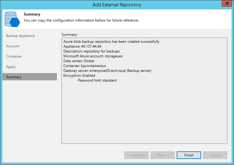 Step 6. Finish Working with Wizard