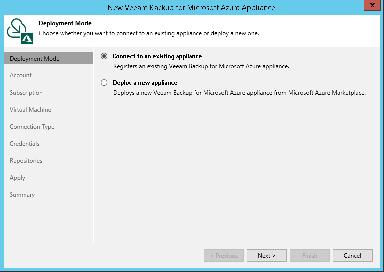 Step 2. Specify Deployment Mode
