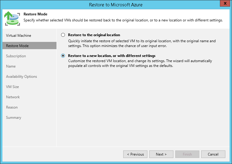 Step 3. Choose Restore Mode