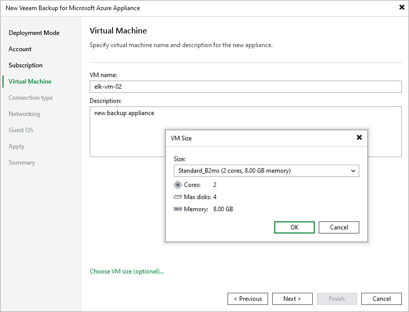 Step 5. Specify VM Instance Name and Description